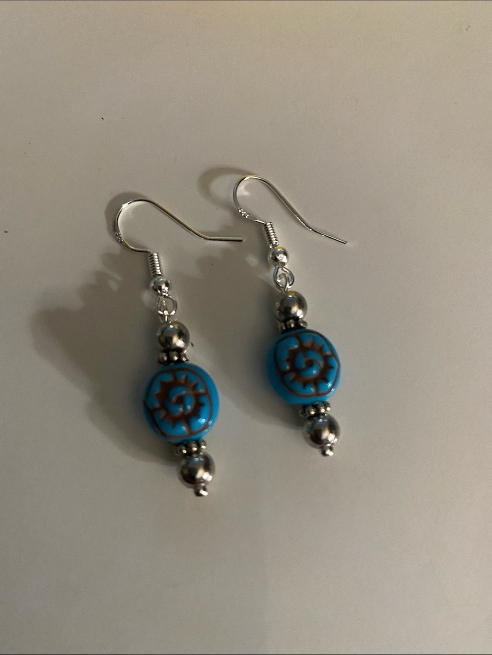 Turquoise Sunwheel Drop Earrings - Good Vibes 😎 Only Jewelry Co.